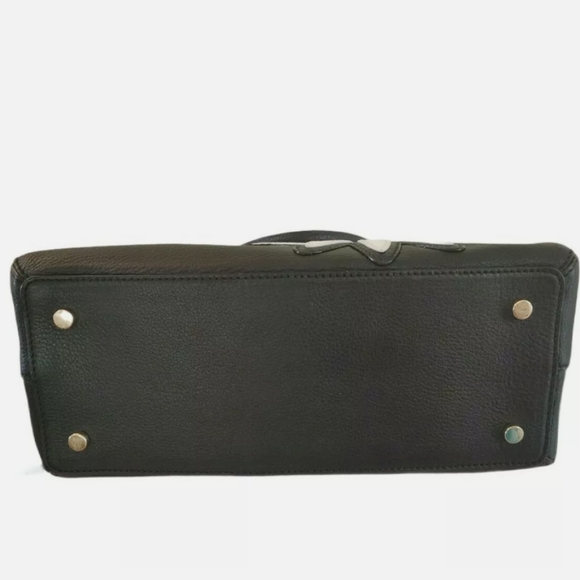 RARE Kate Spade Black Daisy Maise Purse - Picture 3 of 7
